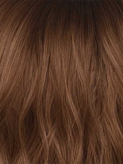 MOCHA MOUSSE | Rooted Brunette featuring a Rich Mocha‑Chocolate Base layered with expertly blended highlights