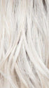 WHITE-ROSE-BLOND-R | White Blond Base with subtle Warm Brown Highlights