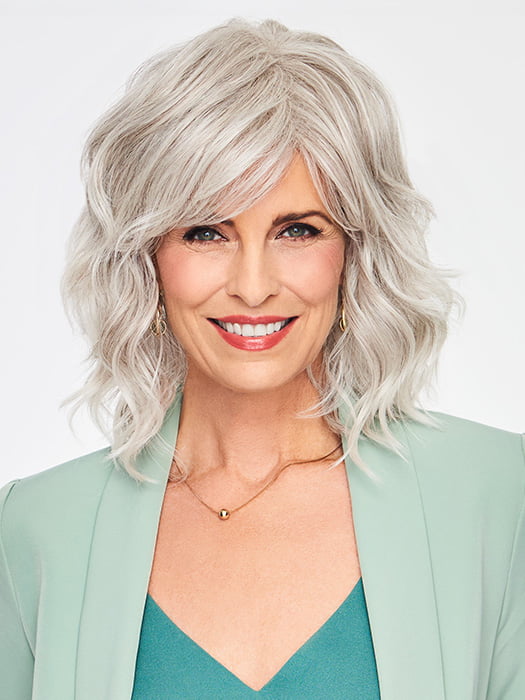 Model is wearing LIVELY by GABOR in color LIGHT-GREY | Silver to Light Gray