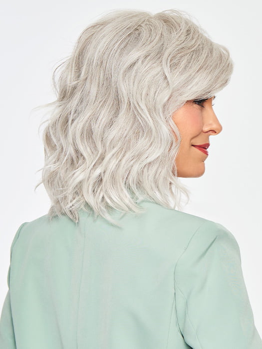 Model is wearing LIVELY by GABOR in color LIGHT-GREY | Silver to Light Gray