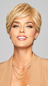MODEL is wearing PASSION by GABOR in color LIGHT-BLONDE | Light ash blonde, Swedish blonde or blonde highlighted by the sun