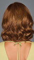 Model is wearing STUNNING VIEW by GABOR in color MEDIUM-RED | Medium Reddish Brown with Subtle Copper Highlights