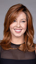 Model is wearing PRAGUE by BELLETRESS in color SIENNA SPICE R | True Light Strawberry Blonde/Red with Low Light and Highlights