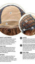 CAP CONSTRUCTION | MONO TOP | EXTENDED LACE FRONT | WEFTED