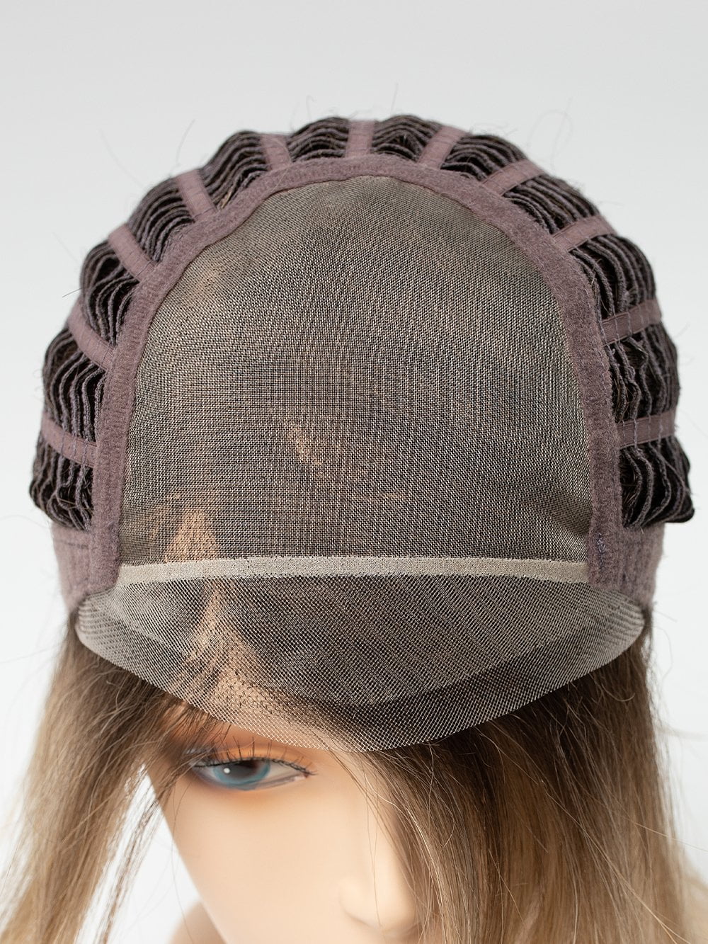 The lace front creates the illusion of a natural hairline