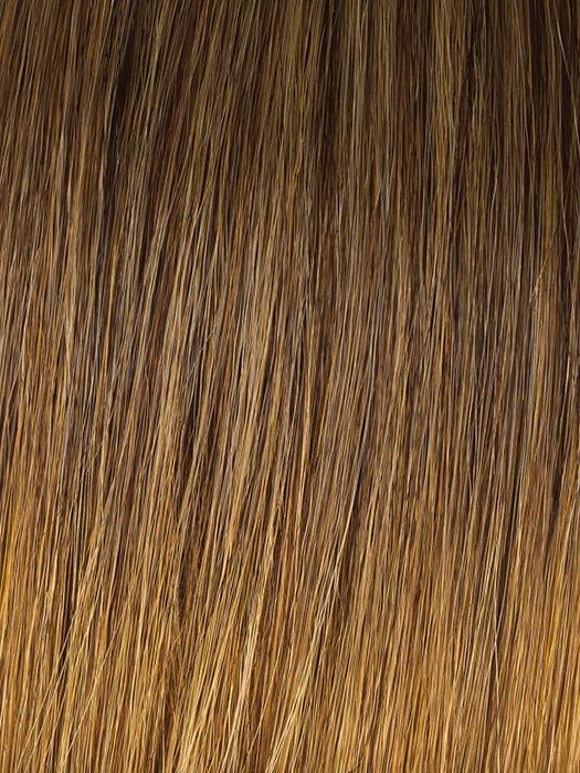 R1416T BUTTERED TOAST | Dark Ash Blonde with Golden Blonde Tips