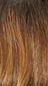 HONEY-BROWN-R | Dark Roots on a Warm Medium Brown Base with Auburn and Honey Highlights