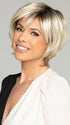 Short, layered wig