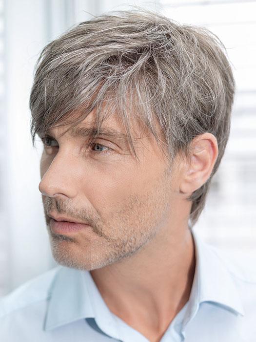ROGER 5 STARS by Ellen Wille in M44S | Dark Brown with 75% Gray