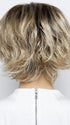 CREAMY-TOFFEE-LR | Longer Dark Roots with Light Platinum Blonde and Light Honey Blonde