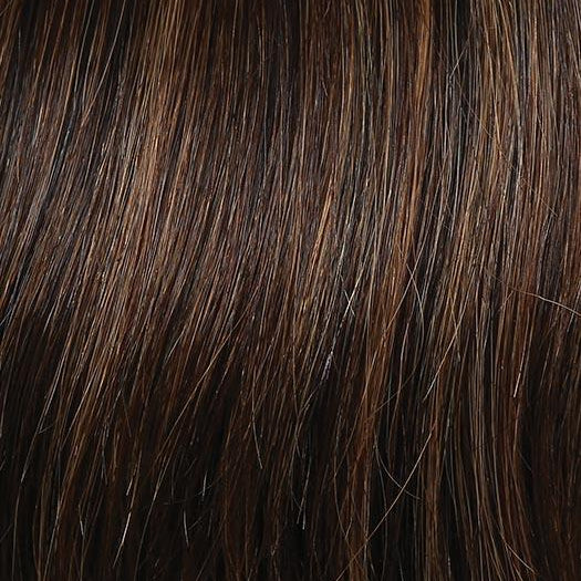 R829S GLAZED HAZELNUT | Rich Medium Brown with Ginger Highlights on Top