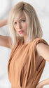 SANDY-BLONDE-ROOTED | Medium Honey Blonde, Light Ash Blonde, and Lightest Reddish Brown blend with Dark Roots
