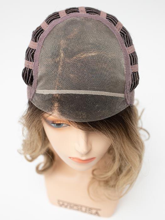 The lace front creates the illusion of a natural hairline