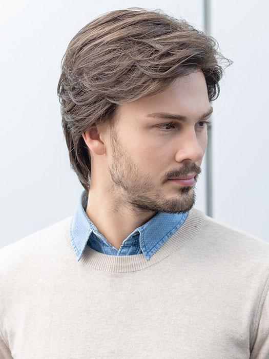 The extended lace front creates a natural-looking hairline