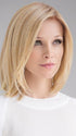 A long style bob designed with a long fringe and hits right at the shoulders
