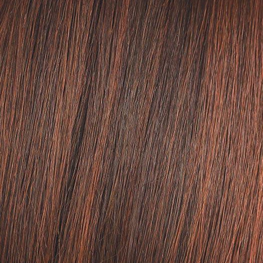 BURNT-CHILI | Dark Brown with Copper Red, Rusty Red, and Cherry Red Blended Highlights