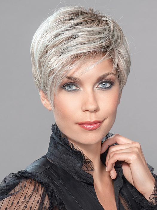 LINK by ELLEN WILLE in PASTEL MINT ROOTED | Subtle Green, Light Brown and Light Blonde Blend with Light Brown Roots PPC MAIN IMAGE FB MAIN IMAGE