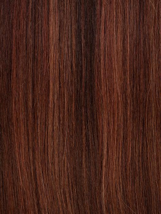 P4/30/33 | Medium Dark Brown, Copper Blonde, and Dark Auburn Mixed