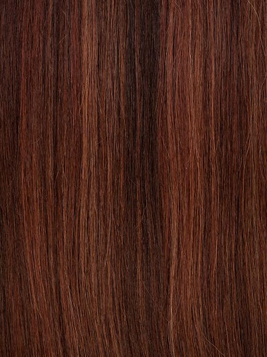 P4/30/33 | Medium Dark Brown, Copper Blonde, and Dark Auburn Mixed