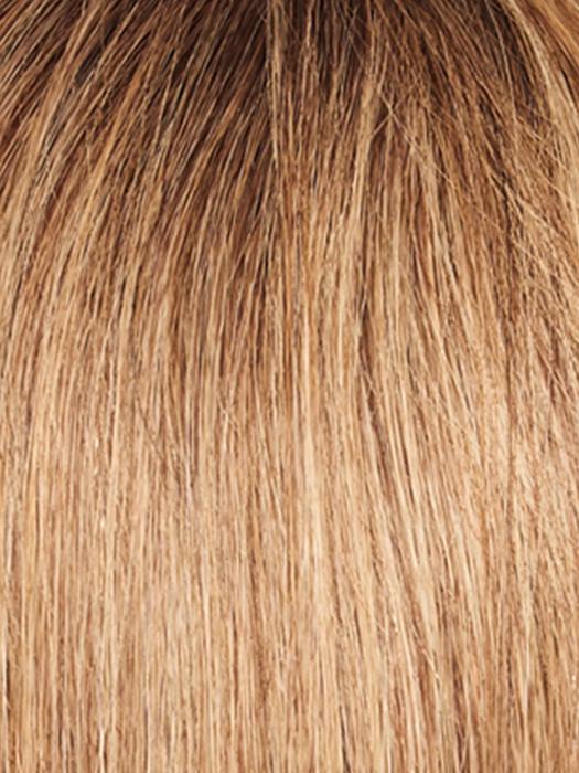 SS14/25 SS HONEY GINGER | Dark Blonde Evenly Blended with Medium Golden Blonde Highlights and Dark Roots
