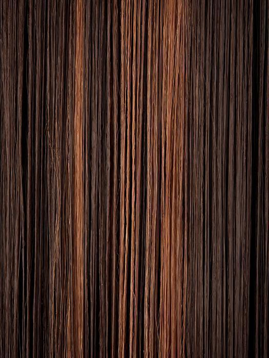 FS4/30 | 80% Medium Dark Brown with 20% Copper Blonde Frost