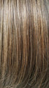 KANDY-BROWN-LR | Warm Light Brown and Dark Rich Brown Mixed with Dark Long Roots