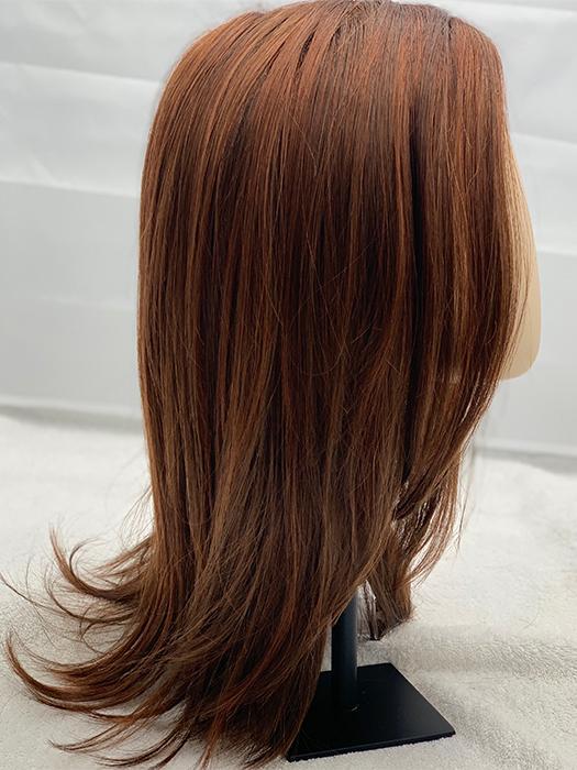 LEVEL by ELLEN WILLE in AUBURN MIX | Dark Auburn, Bright Copper Red, and Warm Medium Brown blend