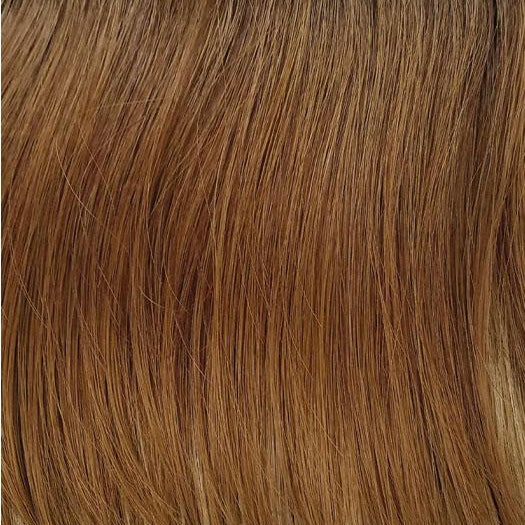 MELTED-COCONUT | Dark Rich Brown Roots with Soft Golden Medium Brown at middle and Warm White ends