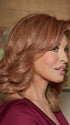 It's a top-of-head piece that provides fuller volume on top | Color: R3025S+ Glazed Cinnamon