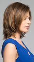 Layers along the fringe frame the face to perfection