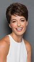 SONATA by Raquel Welch in R10 CHESTNUT | Rich Medium Brown with subtle Golden Brown Highlights Throughout