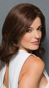 The full monofilament top creates the appearance of natural hair growth | Color: R4HH