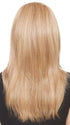 Flat ironed for sleek look  