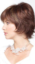 RAZBERRY ICE R | Rooted Dark Auburn with Medium Auburn Base with Copper and Strawberry Blonde Highlights