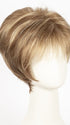 MAPLE-SUGAR | Light Honey Brown base with Strawberry Blonde highlights