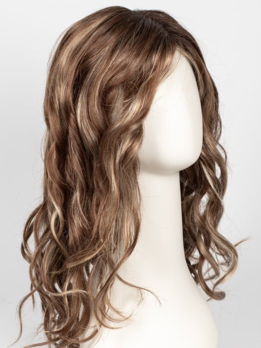 FS26/31S6 SALTED CARAMEL | Medium Natural Red Brown with Medium Red Gold Blonde Bold Highlights, Shaded with Brown