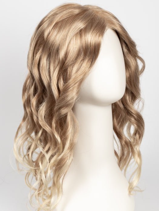 27T613F TOASTED MARSHMALLOW | Medium Red-Gold Blonde & Pale Natural Gold Blonde Blend with Pale Tips & Medium Red-Gold Blonde Nape