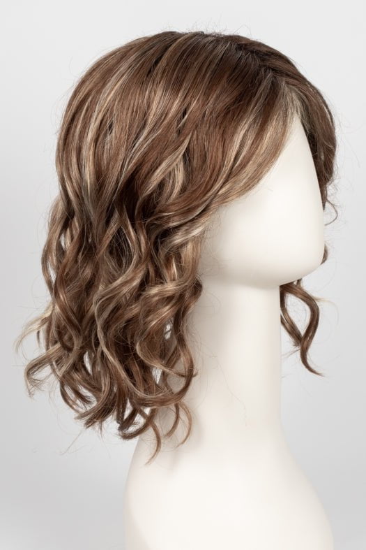 FS26/31S6 SALTED CARAMEL | Medium Natural Red Brown with Medium Red Gold Blonde Bold Highlights, Shaded with Brown