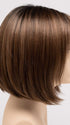 CINNAMON TOFFEE | Neutral to Warm Light Brown with Dark Brown Roots