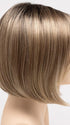 SAHARA BLONDE | Softer Dark Blonde with Light Golden Blonde, and features Chestnut Roots