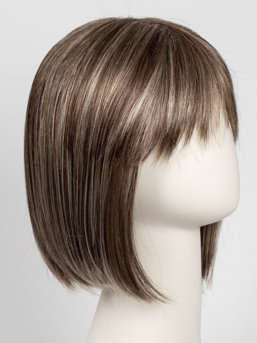 FROSTI-BLONDE | Light Ash Brown with Ash Platinum Highlights on top and at the tips