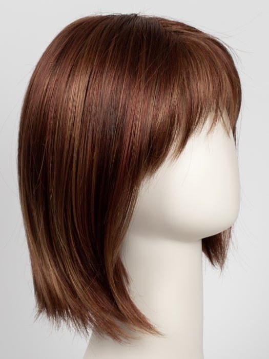 CINNAMON-SWIRL | Bright Auburn with Strawberry Blonde and Copper highlights