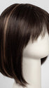 FUDGE-RIPPLE |  Medium Dark Brown with Honey Blonde highlights