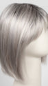 MOONSTONE | Medium Gray with Blue-toned Silver highlights and Dark Roots