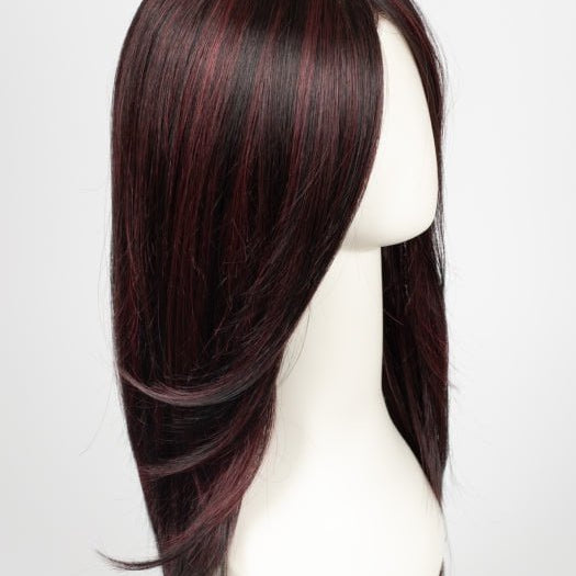 1B/BURG | Black with Burgundy