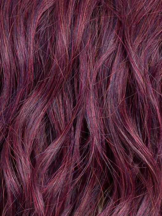 DARK PLUM SHADED 131.133 | Deep Wine Red and Red Violet Blend