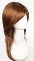 SHADED-AMBER | Coppery Blonde and Red Blend with Dark Amber Brown Roots