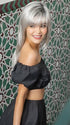 SERENA by Rene of Paris in MOONSTONE | Medium Gray with Blue-toned Silver highlights and Dark Roots PPC MAIN IMAGE FB MAIN IMAGE