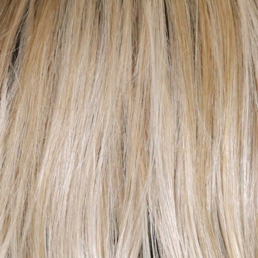 CRUSHED ALMOND BLONDE R | A soft Neutral Light Blonde with a Light and Medium Blended Root Color.
