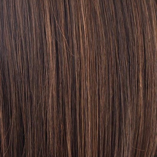 GINGER-BROWN | Medium Auburn Evenly Blended with Medium Brown